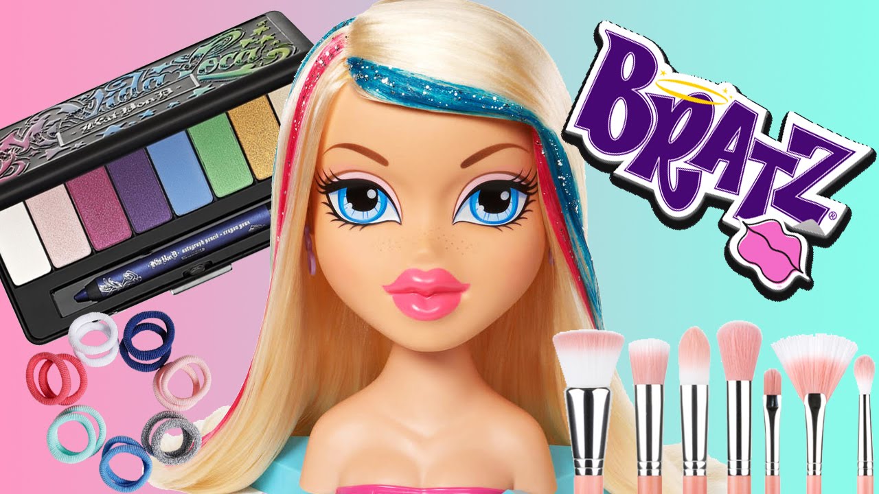 BRATZ MAKEOVER WITH NEW MAKEUP AND NEW HAIR DO * NEW LOOK FOR BRATZ ...