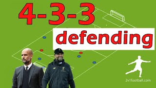 4-3-3 DEFENDING AND PRESSING