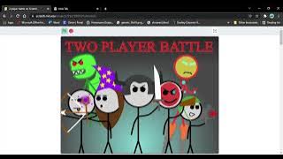 2 player battle on Scratch With my friend
