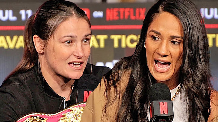 Katie Taylor vs Amanda Serrano 3 Back & Forth FULL Press Conference and Face Off Video