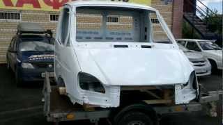 Кабина ГАЗ 3302 ГАЗель Бизнес в металле окрашенная под дв. Cummins (камминз) Кабина ГАЗ 3302 ГАЗель Бизнес в металле окрашенная под дв. Cummins (камминз)