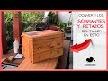 CONVERTÍ LOS SOBRANTES Y RETAZOS DE MADERA EN UN PROTOTIPO DE MINI CAJONERA PARA TORNILLOS.