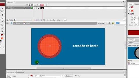 Curso de Adobe Flash CS3- Botones parte 1