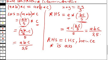 IDENTITY ELEMENT AND INVERSE OF A BINARY OPERATION COMMUTATIVE AND ASSOCIATIVE OF BINARY OPERATION