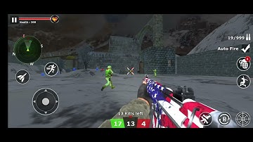 Multiplayer Mode Snow Castle Action Game | #game #actiongame #recordinggame