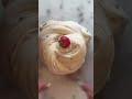 cinnamon apple parfait 🍎 macaroon.slimes #slime #slimeasmr #slimereview #slimerelaxing #slimeshop