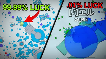 Luckiest VS Unluckiest Moments! | Arras.io