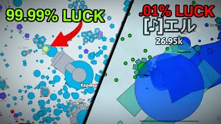 Luckiest VS Unluckiest Moments! | Arras.io