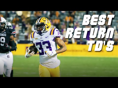 The BEST Kick/Punt Return Touchdowns of the 2020-21 College Football Season!