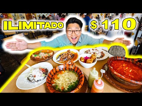 BUFFET MEXICANO SIN LÍMITE por $110 PESOS
