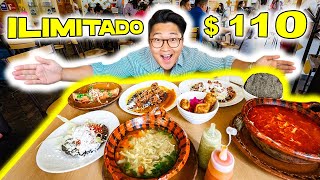 BUFFET MEXICANO SIN LÍMITE por $110 PESOS