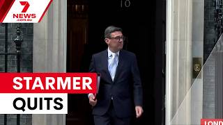 Keir Starmer resigns as MP after summer break | 7NEWS
Keir Starmer has resigned as MP for Holborn and St Pancras, timing his departure after the UKs summer break to overshadow new Prime Minister Andy Burnhams first day in Parliament. The resignation triggers a by-election in Starmers London seat, presenting an early electoral test for Burnham as he attempts to consolidate support ahead of the 2029 general election. Nigel Farage has claimed the departure as a political victory for his Reform UK party.
Subscribe and set 🔔 » https://7news.link/YTSubscribe |
For the latest Australian news and breaking news alerts, connect with 7NEWS online:
Visit » https://7news.com.au
7Plus » https://7plus.com.au/
7NEWS Podcast » https://open.spotify.com/user/dm9fk9hzoe68ibpttheragdgi
Facebook » https://www.facebook.com/7NewsAustralia
TikTok » https://www.tiktok.com/@7newsaustralia
Instagram » https://www.instagram.com/7newsaustralia/
X » https://x.com/7NewsAustralia
7NEWS combines the trusted and powerful news brands including Sunrise, The Morning Show, Spotlight and 7NEWS.com.au, delivering unique, engaging and continuous coverage on the issues that matter most to Australians. Watch 7 News Australia full broadcasts and full episodes at 6pm and weekdays at 12pm and 4pm on Channel 7 and 7plus.
#BREAKINGNEWS #7NEWS Keir Starmer resigns as MP after summer break | 7NEWS