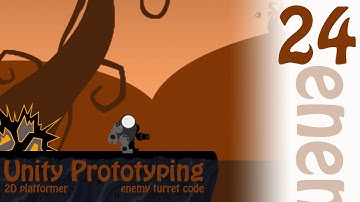 2D Prototyping in Unity - Tutorial - Platformer - Enemy Turret Code