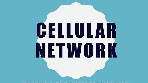 CELLULAR NETWORK | GSM | PROTOCOL |ARCHITECTURE