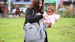 Wolffepack Luna: Ultra Easy Baby Changing Backpack & Diaper Bag