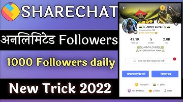 ShareChat अनलिमिटेड Followers बढ़ाना सीखो // New Trick Unlimited Follower // Raaj Tech