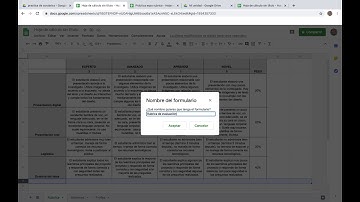 Videotutorial CoRubrics, para apoyar la evaluación