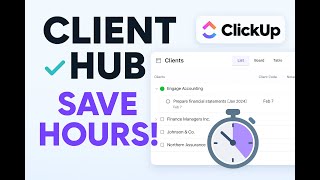 ClickUp – Build a Client Area with Asset Register, Communication Log & Employee Info