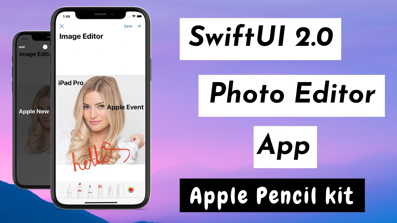 SwiftUI 2.0 Photo Editor App | SwiftUI View to Image | Adding Text Over the Image 
