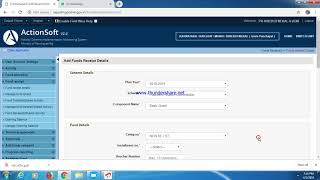 ACTION SOFT BY KHALEED AHMED, GRAMA PANCHAYATH HIREKOTNIAL ,OB AND FUND RECEIPT DETAILS screenshot 1