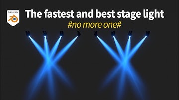 Blender stage light introduce