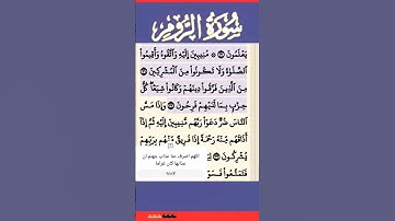 سورة الروم الآية 32 #قرآن #quran #islamicstatus