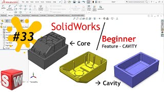 SolidWorks | 33 | Beginner | Cavity