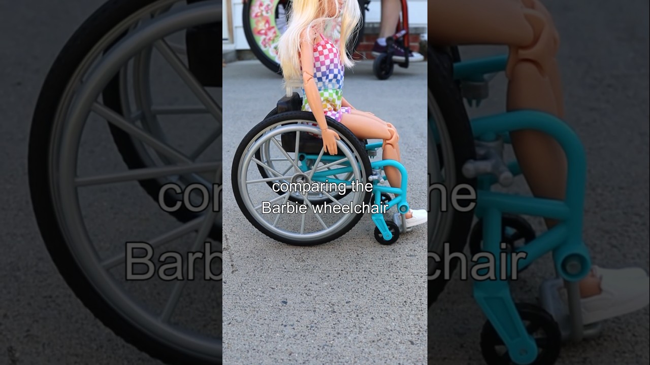 Barbie Wheelchair VS. My Custom Wheelchair