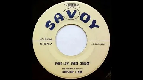 Swing Low, Sweet Chariot (1956) Christine Clark