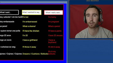 Embarrassing Mistakes Made While Learning Languages