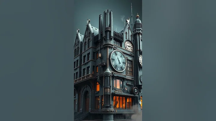 Step 403 into the Future AI Designed Industrial Architecture  Barcelona