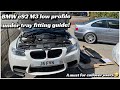 BMW e92 M3 under tray fitting guide - low profile design for low E9X M-cars!