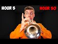 I Spent 50 Hours Straight Playing Trumpet (FINAL - Day 3)