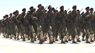 Afghan National Army Train To Take On The Fight