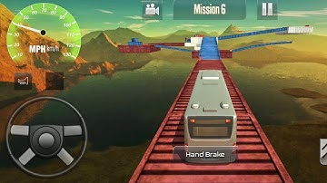 Impossible Bus Driving Track 3D Gameplay Walkthrough Part 2 - (Android, iOS) #viral