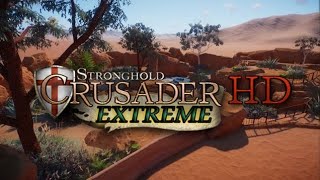 Mission 10: Enclosure + rush tactics (Extreme Trail) - Stronghold Crusader HD (90 speed)