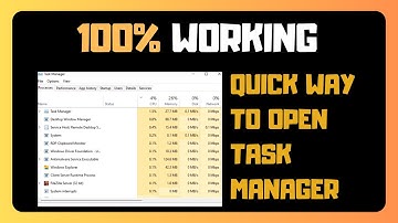 5 Quick Ways to Open TASK MANAGER in Windows/Computer