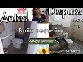 CAMBIO EXTREMO DE BAÑO HUMILDE | Cómo hacer mueble para el lavabo | Ale García ✨