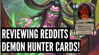 Review of the Best Demon Hunter cards from Reddit! | Ashes of Outland | Hearthstone