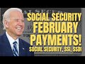 YES! Social Security Payments in February | Social Security, SSI, SSDI Payments