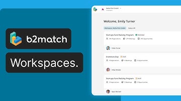 b2match Workspaces: A smarter way to manage events.