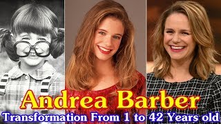 Andrea Barber transformation From 1 to 42 Years old