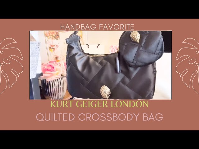 Kurt geiger london recycled nylon quilted crossbody bag Clearance
