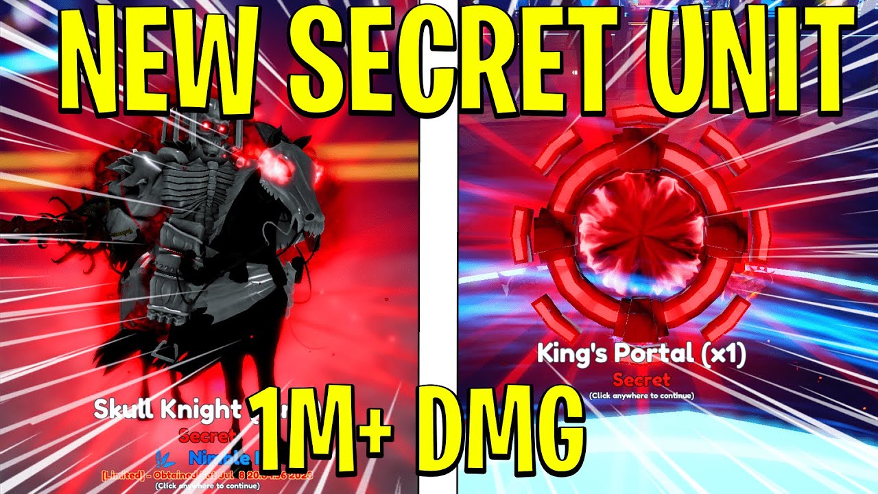 How To Get New Skull Knight Secret Limited Unit In Anime