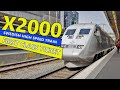 HIGH SPEED TRAIN IN FIRST CLASS | SJ X2000 in Sweden