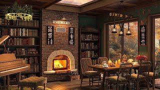 Warm Jazz Music in Cozy Coffee Shop Ambience ☕ Relaxing Piano Jazz Instrumental Music to Work, Focus