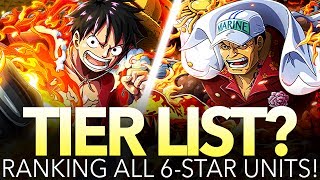 ALL 6★ RANKING/REVIEW! (One Piece Treasure Cruise)