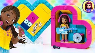 Мульт Build a Lego Heart Box Andrea Lego Friends Popstar theme