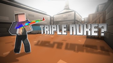 Another *TRIPLE* Nuke? (73 KILLSTREAK!) | Krunker