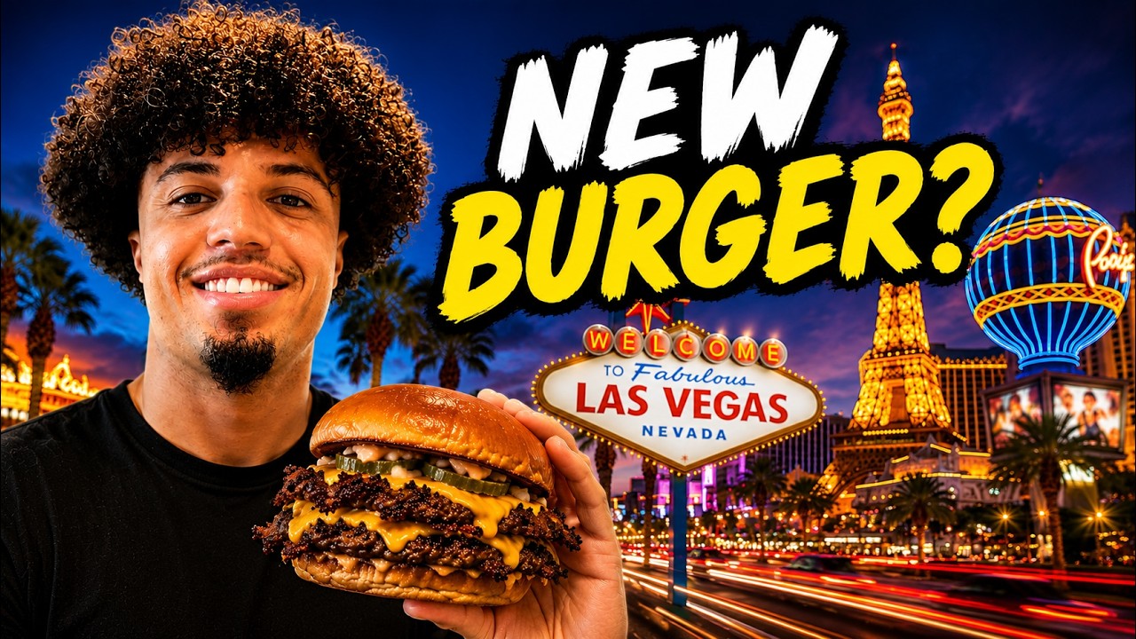 I Tried A Brand New Burger Spot in Las Vegas!!!